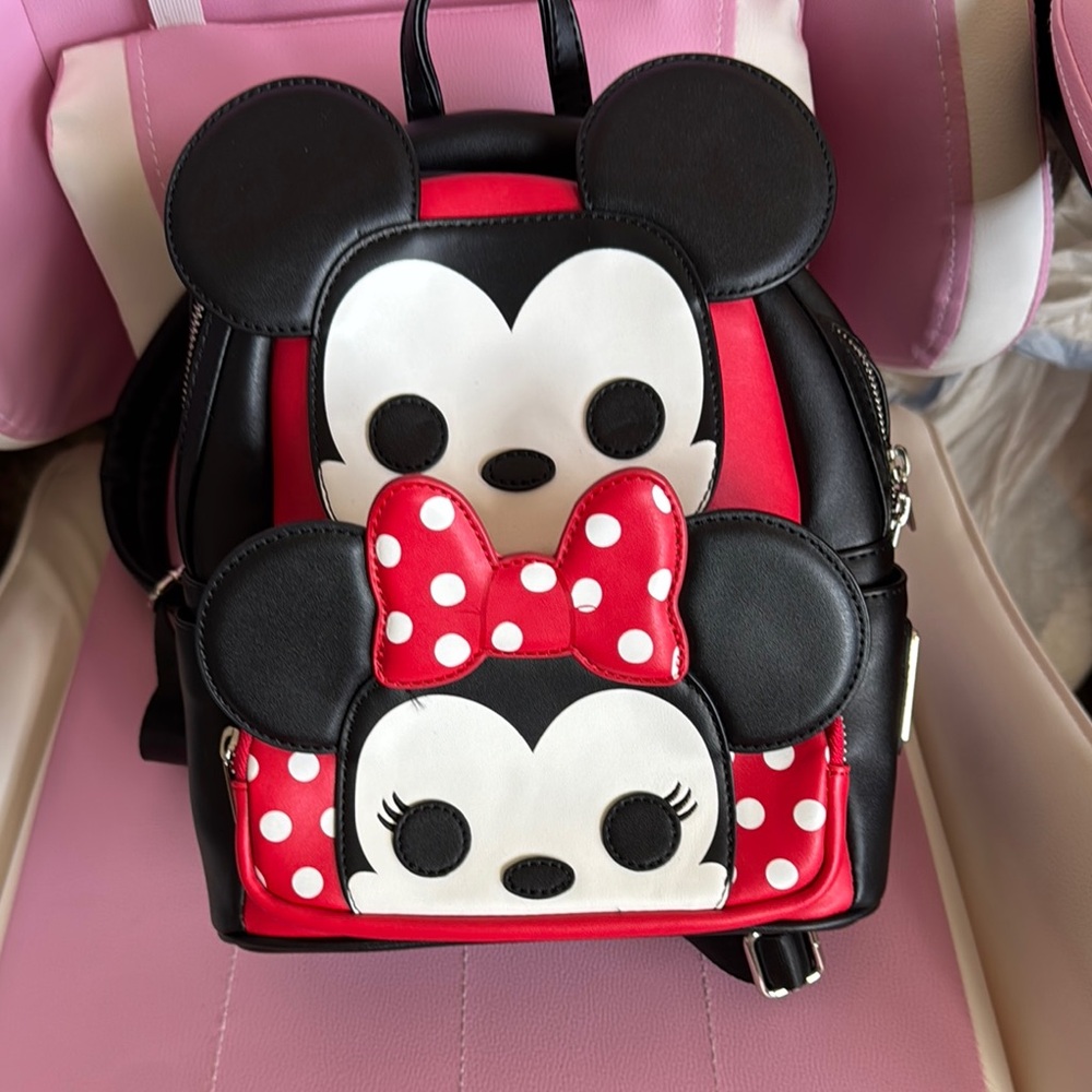 Mickey and Minnie Mouse Backpack